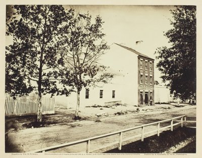 Slave Pen, Aleksandria, Wirginia, sierpień 1862. autorstwa William R. Pywell
