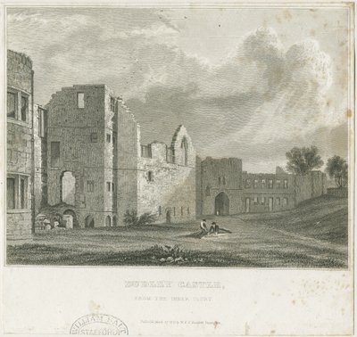 Zamek Dudley - Twierdza: staloryt, bd [c1831] autorstwa William Radclyffe