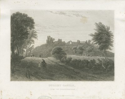 Zamek Dudley: staloryt, bd [c1831] (druk) autorstwa William Radclyffe