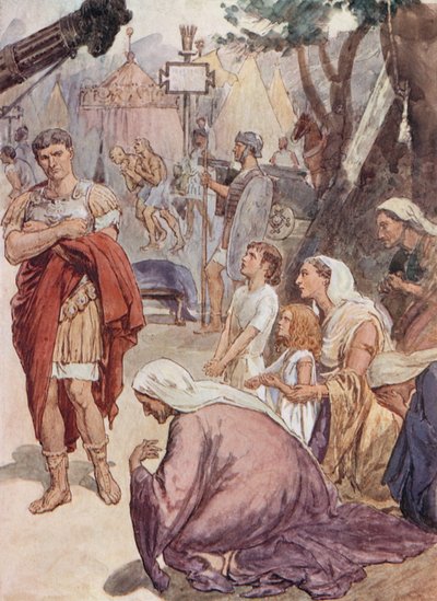 Coriolanus i matrony Rzymu autorstwa William Rainey