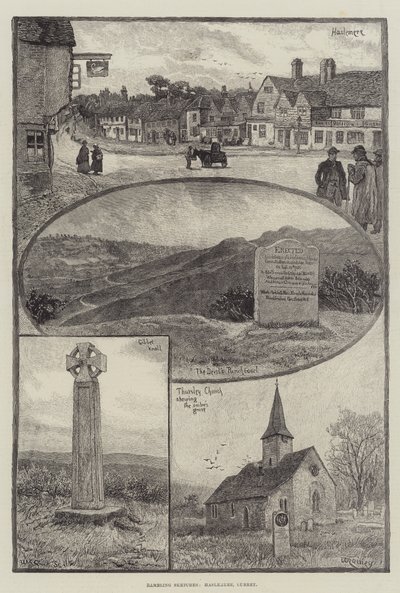 Wędrujące szkice, Haslemere, Surrey autorstwa William Rainey