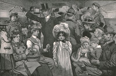 Przybycie na procesję koronacyjną, 1902. autorstwa William Ralston