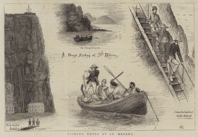 Notatki wędkarskie w St Helena autorstwa William Ralston