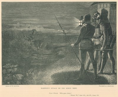 Ilustracja do króla Henryka VI, część III autorstwa William Ralston