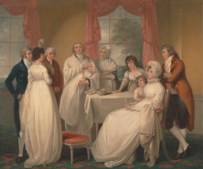 Chrzciny spadkobiercy autorstwa William Redmore Bigg