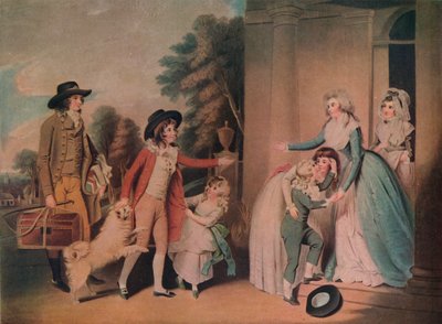 Dulce Domum czyli powrót ze szkoły, 1790, 1919 autorstwa William Redmore Bigg