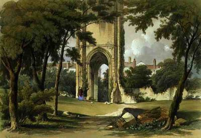 Gray Friars, Richmond, widok na Wieżę, z 