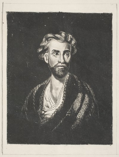 Portret mężczyzny (proroka), do 1979 (lito) autorstwa William Rimmer