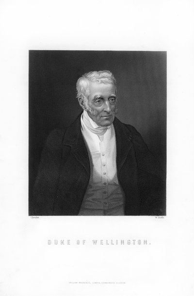 Arthur Wellesley, 1. książę Wellington, brytyjski żołnierz i mąż stanu, 1893. autorstwa William Roffe