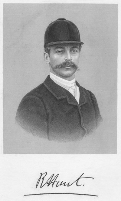Polowanie na R, 1893. autorstwa William Roffe