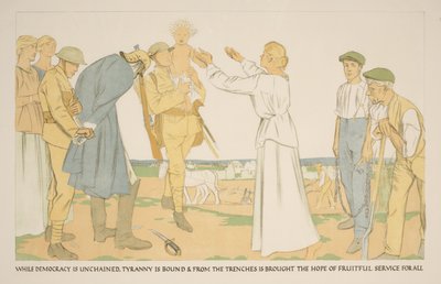 Rolnicy i żołnierze na lądzie Triumf Demokracji (tytuł oryginalny) Wielka Wojna: Brytyjskie wysiłki i ideały (tytuł serii) The Great War: Britain