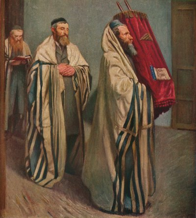 Niesienie Prawa, 1907 autorstwa William Rothenstein