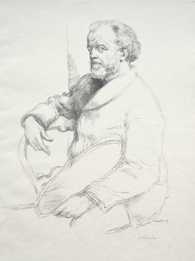Henri Fantin Latour autorstwa William Rothenstein