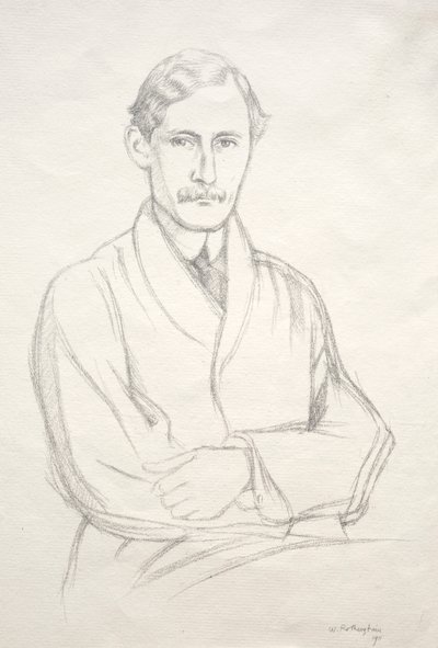 J.E. Spingarn autorstwa William Rothenstein