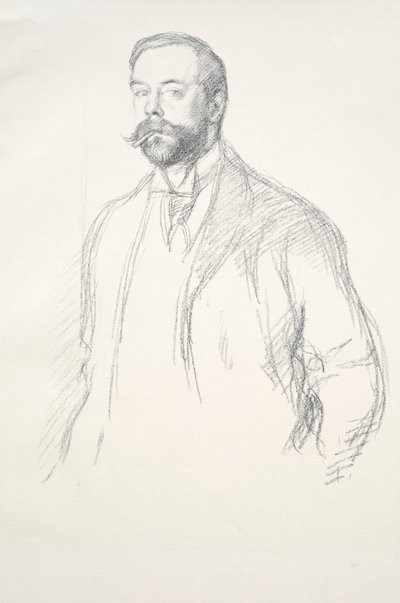 John Singer Sargent autorstwa William Rothenstein