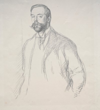John Singer Sargent autorstwa William Rothenstein
