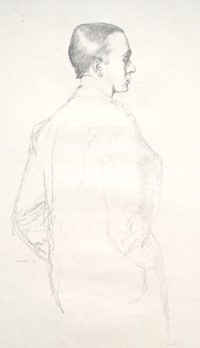 Max Beerbohm autorstwa William Rothenstein