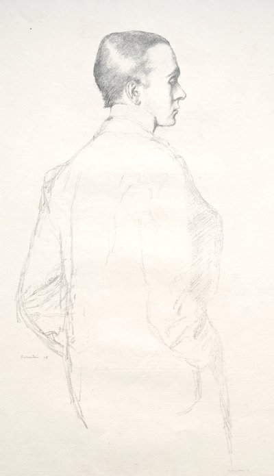 Maxa Beerbohma, 1898. autorstwa William Rothenstein