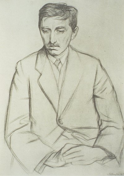 Portret E.M. Forstera (1879-1970) autorstwa William Rothenstein