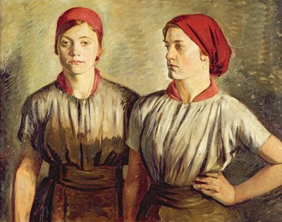 Sheffield Buforowe Dziewczyny autorstwa William Rothenstein