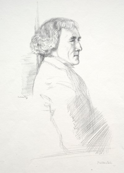 Sir Henry Irving autorstwa William Rothenstein