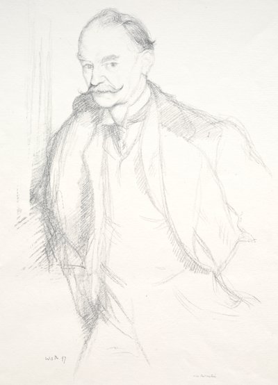 Tomasz Hardy autorstwa William Rothenstein