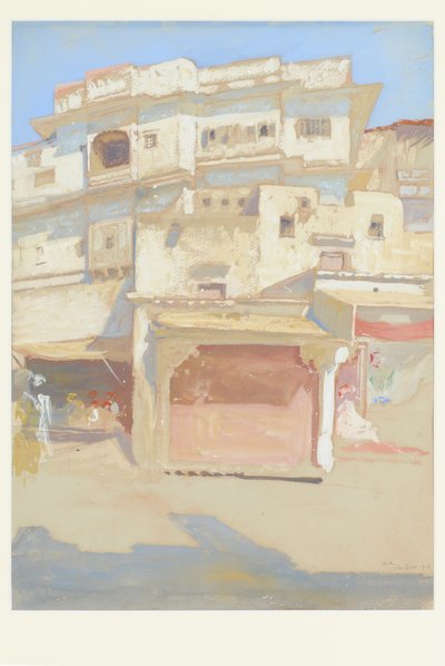 Udajpur autorstwa William Rothenstein