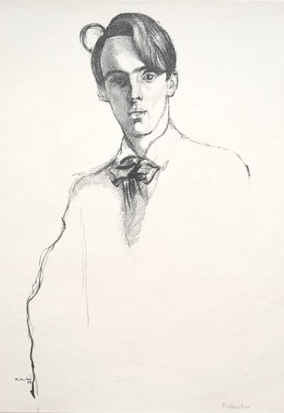 William Butler Yeats autorstwa William Rothenstein