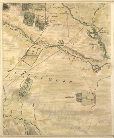 Roy Military Survey of Scotland autorstwa William Roy
