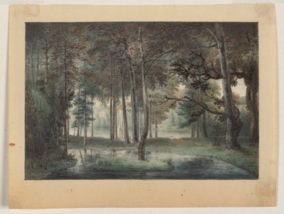 Widok z posiadłości artysty, Springland, czyli elizejska altana autorstwa William Russell Birch