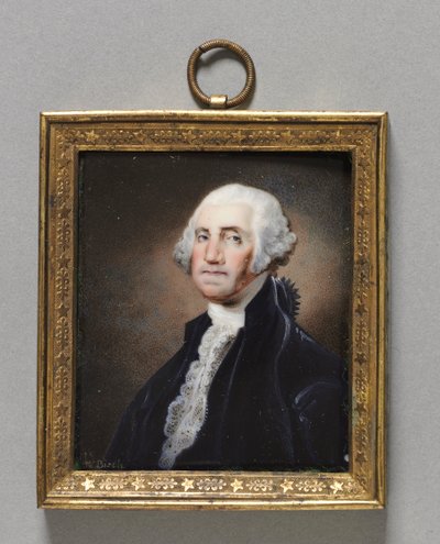 Portret Jerzego Waszyngtona, ok. 1930 r. 1790. autorstwa William Russell Birch