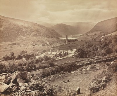 Dolina Glendalough, hrabstwo Wicklow, Irlandia autorstwa William Russell Sedgfield