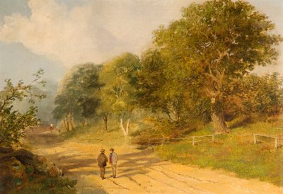 Droga do Redheugh Hall, 1856 autorstwa William Ryott