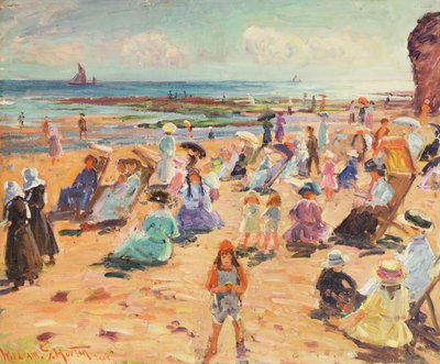 Scena na plaży autorstwa William Samuel Horton