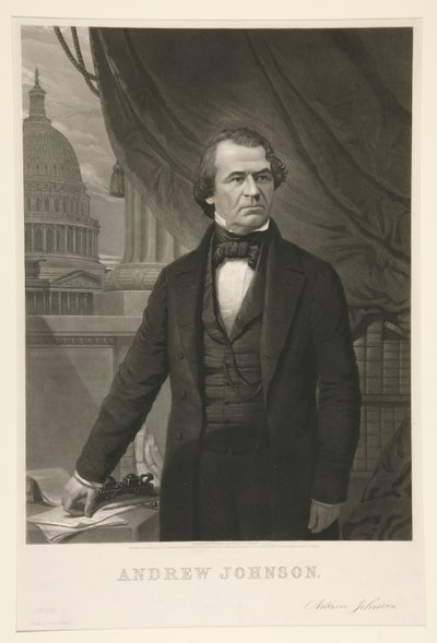 Andrzeja Johnsona autorstwa William Sartain