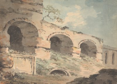 Ruina z Trzy łukami autorstwa William Sawrey Gilpin