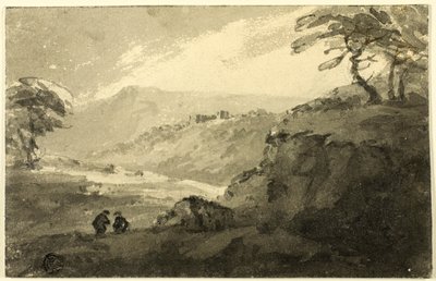 Szkocki krajobraz autorstwa William Sawrey Gilpin