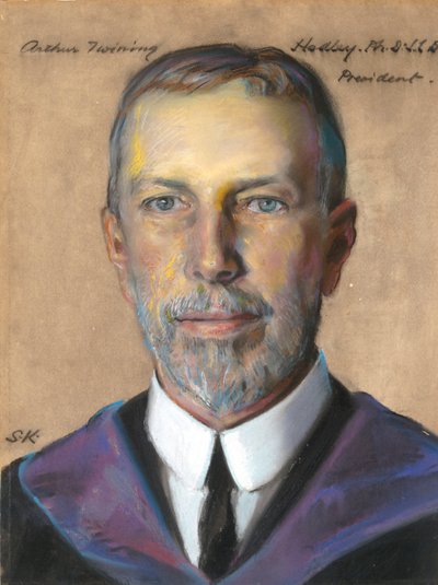 Arthur T. Hadley: BA 1876, prezydent Yale Univ. 1899-1921 autorstwa William Sergeant Kendall