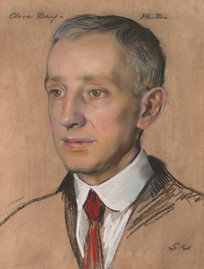 Clive Day BA 1892, prof. ekonomii politycznej 1907- autorstwa William Sergeant Kendall