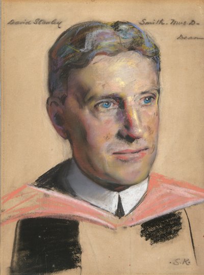 David S. Smith, BA 1900, dziekan Szkoły Muzycznej 1920-. autorstwa William Sergeant Kendall