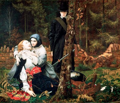 „Ranny kawaler”, 1855 autorstwa William Shakespeare Burton