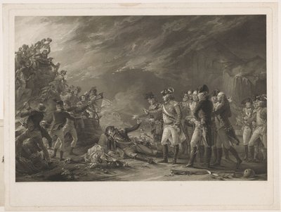 Wyprawa wykonana przez Garnizon Gibraltaru rano 27 listopada 1781 r. autorstwa William Sharp