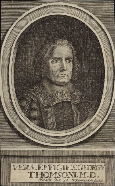 George Thomson angielski lekarz, pisarz medyczny i pamflecista autorstwa William Sherwin