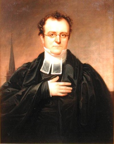 Biskup Benjamin Tredwell Onderdonk (1791-1861), ok. 1830-33 (olej na płótnie) autorstwa William Sidney Mount