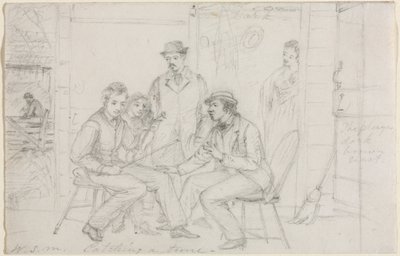 Złapanie melodii, prawdopodobnie 1867. autorstwa William Sidney Mount