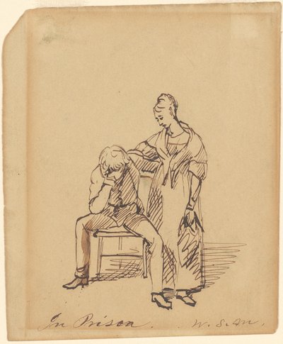 W więzieniu autorstwa William Sidney Mount