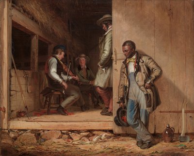 Potęga muzyki, 1847 autorstwa William Sidney Mount