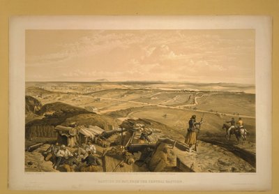 Bastion du Mat, Sewastopol, 1855 autorstwa William Crimea Simpson