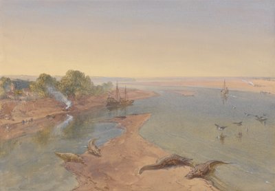 O Gangespolish autorstwa William Simpson