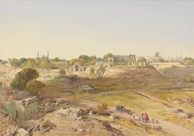 Rezydencja, Lucknow autorstwa William Simpson